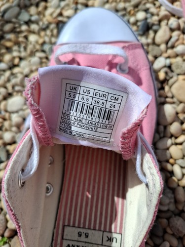 Pink Dunlop The Green Flash Shoe Company Trainers / Pumps Size 5.5 - Picture 7 of 7