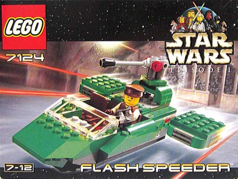 LEGO Star Wars: 7124 Flash Speeder New Retired Factory Sealed Box