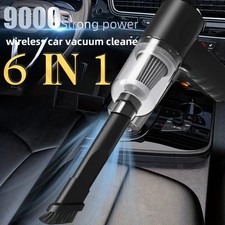 6 IN 1 Car Vacuum Cleaner Suction Blow Vaccum Vacum Wireless Home Handheld Charg