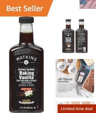 Baking Vanilla Extract 11 Fl Oz - All Natural, Non-GMO, Crafted in the USA
