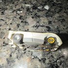 Aurora HO Scale Slot Car White w/ Red & Black Racing Stripes — photo 2