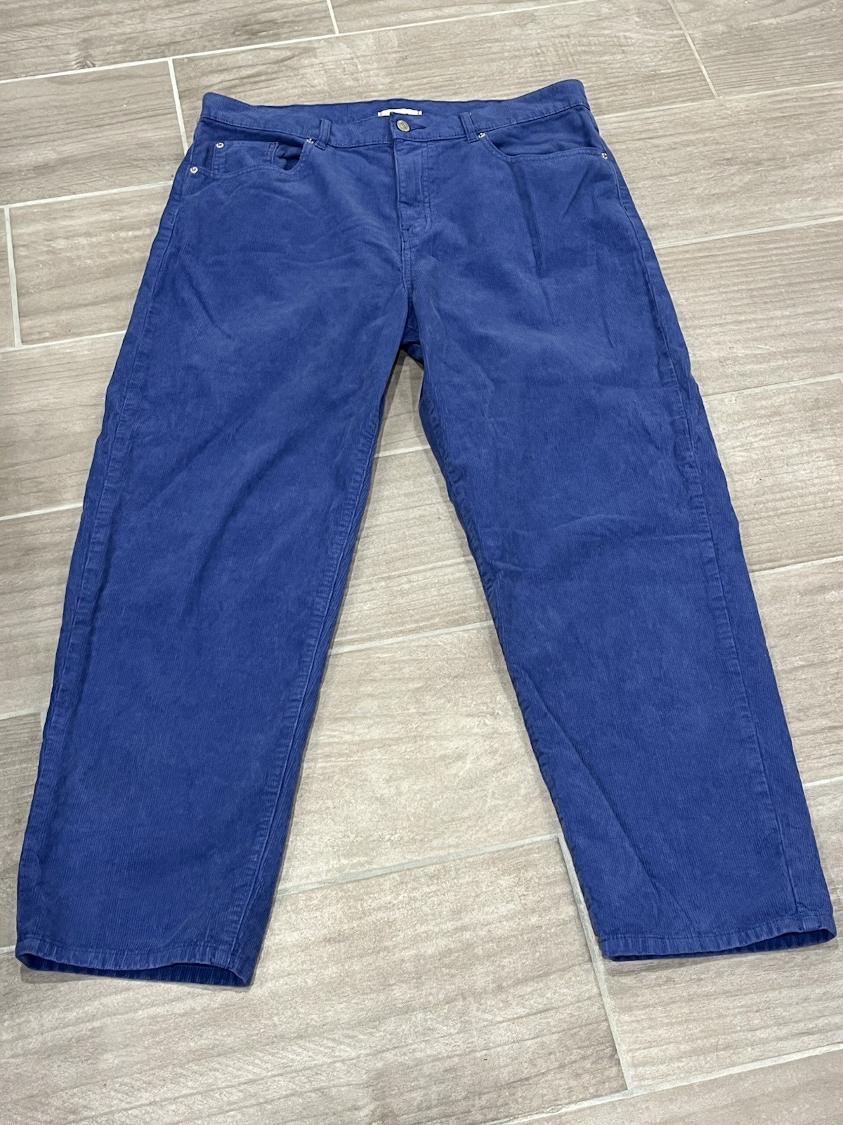 Urban Outfitters BDG Corduroy Pants Men’s 32 Color Blue Pegged Cowboy