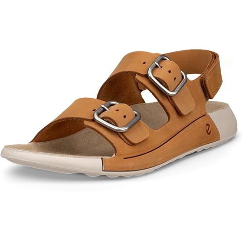 Ecco Cozmo 206903 Womens Ladies Brown Adjustable Sandals Shoes Size 4-9