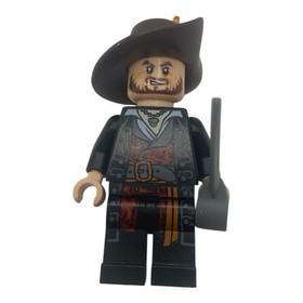 LEGO PIRATES OF THE CARIBBEAN Hector Barbossa Minifigure poc004 