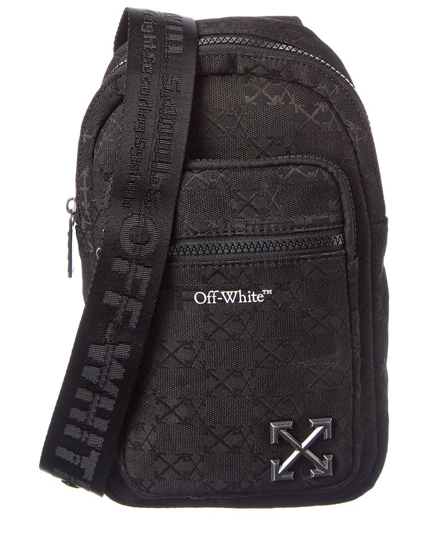 Off-White NorthSouth Slim Sling Bag Mens Black 52690₽