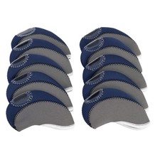10pcs Colours Neoprene Golf Club Iron Head Cover Headcovers for
