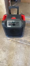 ION Audio Pathfinder Portable Bluetooth Speaker System Radio Black/Red
