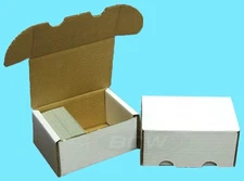 1 BCW 300 Count Cardboard Card Storage Box Trading Sports Holder Case Baseball