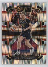 2024 Panini Select WNBA Concourse Silver Flash Prizm Katie Lou Samuelson 11ba