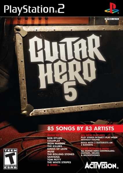 Guitar Hero 5 Juego para Consola Sony PlayStation 2, PS2 [PAL ESPAÑA]