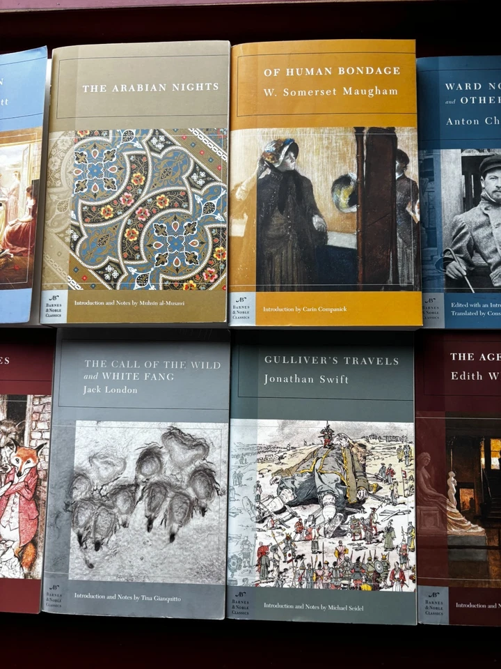 Barnes & Noble Classics Paperback Books - Lot Of 14 - VG Literature Match Spines - Image 4 of 4