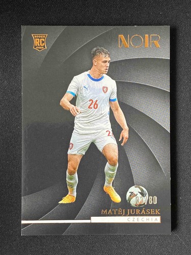 Matej Jurasek 2024-25 Panini Noir Soccer Bronze 03/80 RC #94