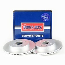 Image of BORG & BECK BBD4698 Brake Disc Front Fits Daihatsu Copen Sirion Perodua Toyota