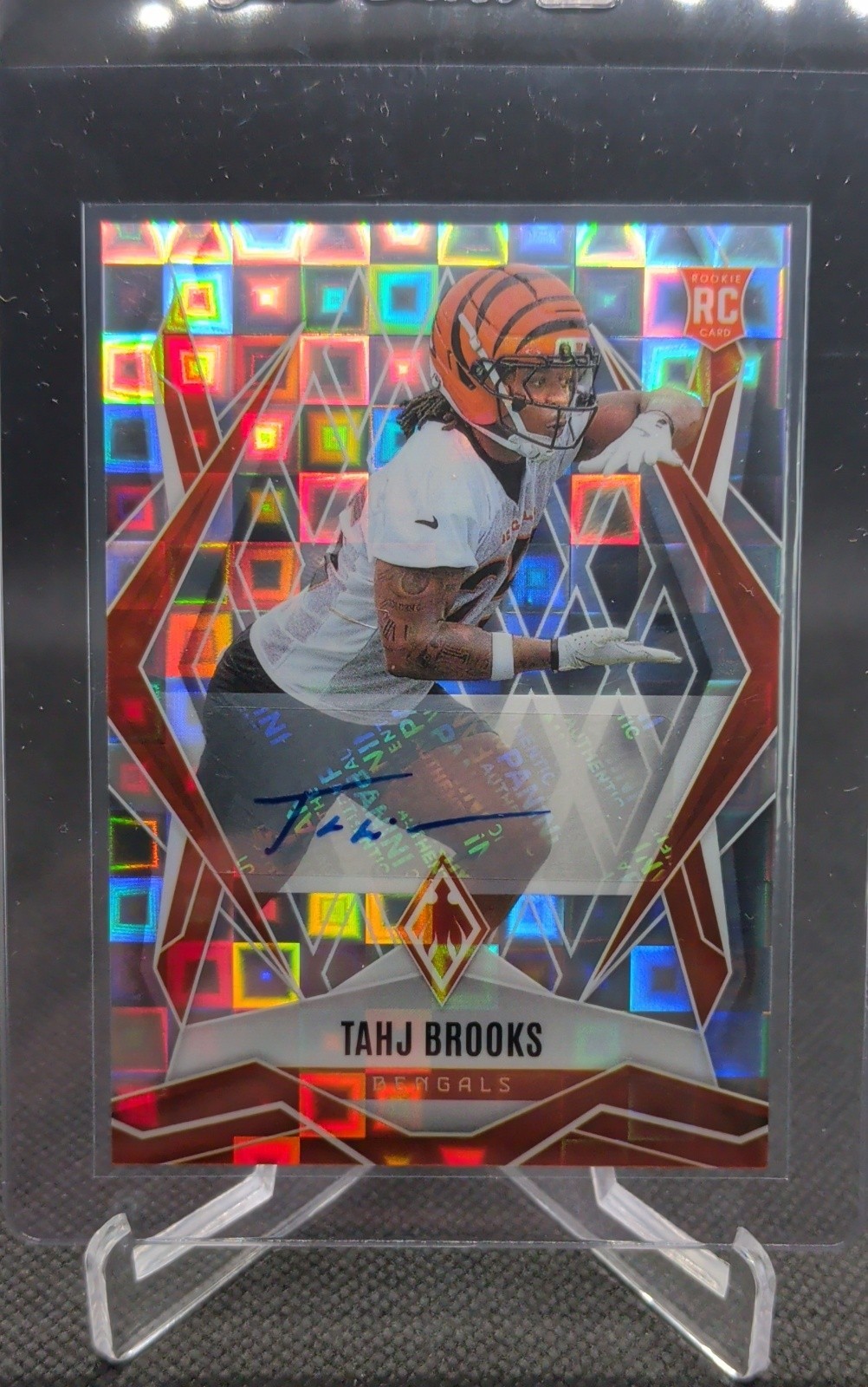 Tahj Brooks Panini Phoenix #244 Autograph Silver Pandora