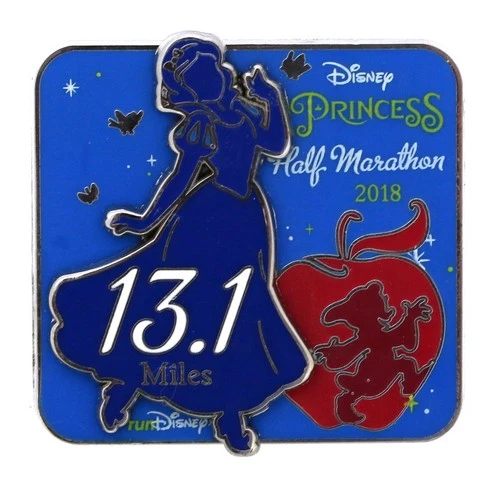 2018 Disney Princess Half Marathon Weekend Snow White Pin Rare