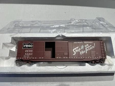 ATLAS O 8412-4 50’ PS-1 Double Door Boxcar Frisco #7098 3Rail