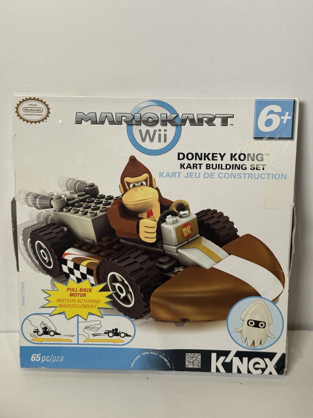 K&rsquo;NEX Mario Kart Wii Donkey Kong Kart Building Set 65pc Pu