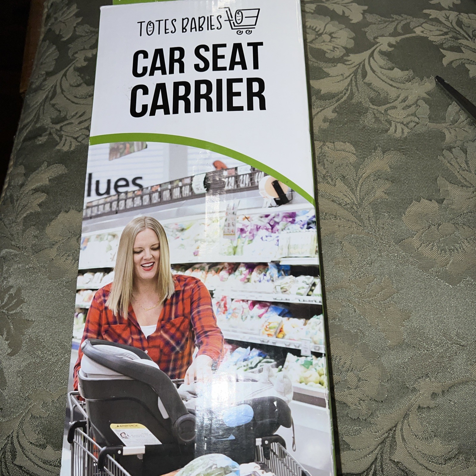 NEW Totes Babies Baby Car Seat Carrier great for Shopping Ca