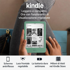 Kindle (Ultimo Modello) - Il Più Leggero E Compatto, Con Schermo Antiriflesso, C