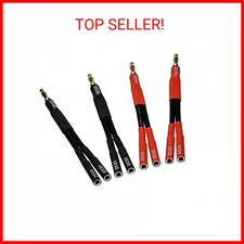 CNCESS CESS-142x4 Banana Plug Splitter 2-in 1-Out (4-Pack)