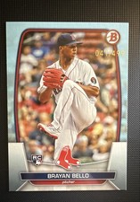 2023 Topps Bowman BRAYAN BELLO #72 Sky Blue /499 (RC) RED SOX