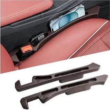 2PCS Car Seat Gap Filler, Multifunctional Vehicle Side Seat Console Plug Organiz