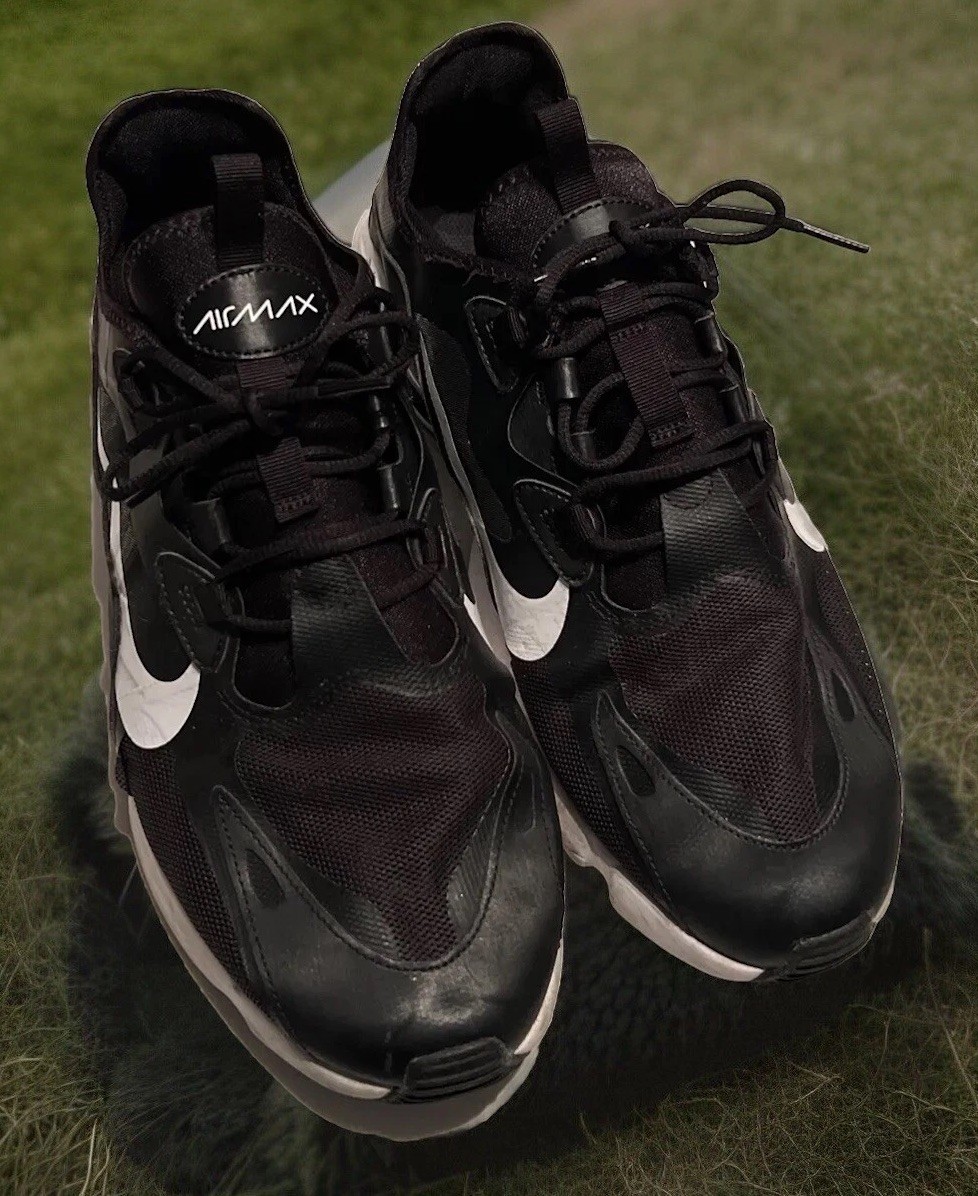 Nike Air Max Shoes Mens 13 Infinity Black White CU9452-006 - Main Image