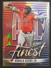 2026 Topps Finest Ronald Acuna Jr. Refractor (RAW)