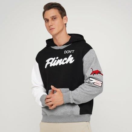 Puma Mens XL Hoodie Sweatshirt Pullover Enhanced Long Sleeve Black Gray $90 NEW thumbnail 4