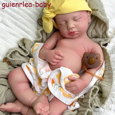 20in Silikon wiedergeboren Baby Puppe Junge Puppe Spielzeug Geschenk waschbar
