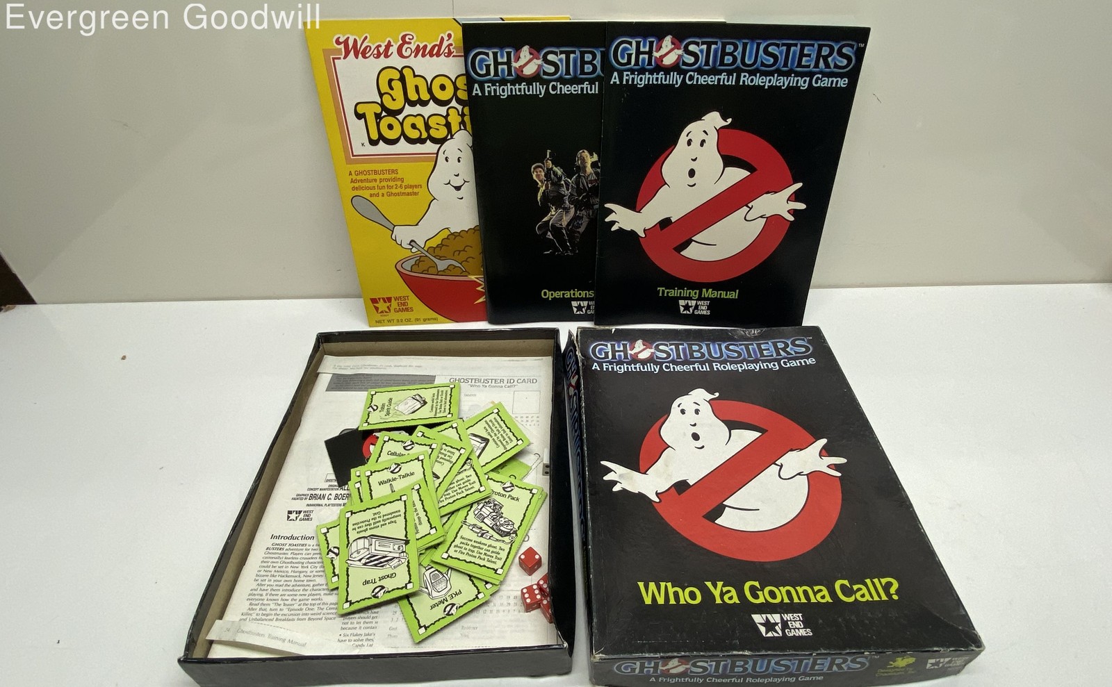 West End Games Ghostbusters RPG IOP
