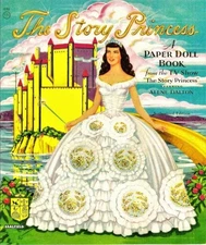 VINTAGE UNCUT 1957 STORY PRINCESS PAPER DOLLS~RARE~#1 TOP REPRODUCTION~#1 SELLER