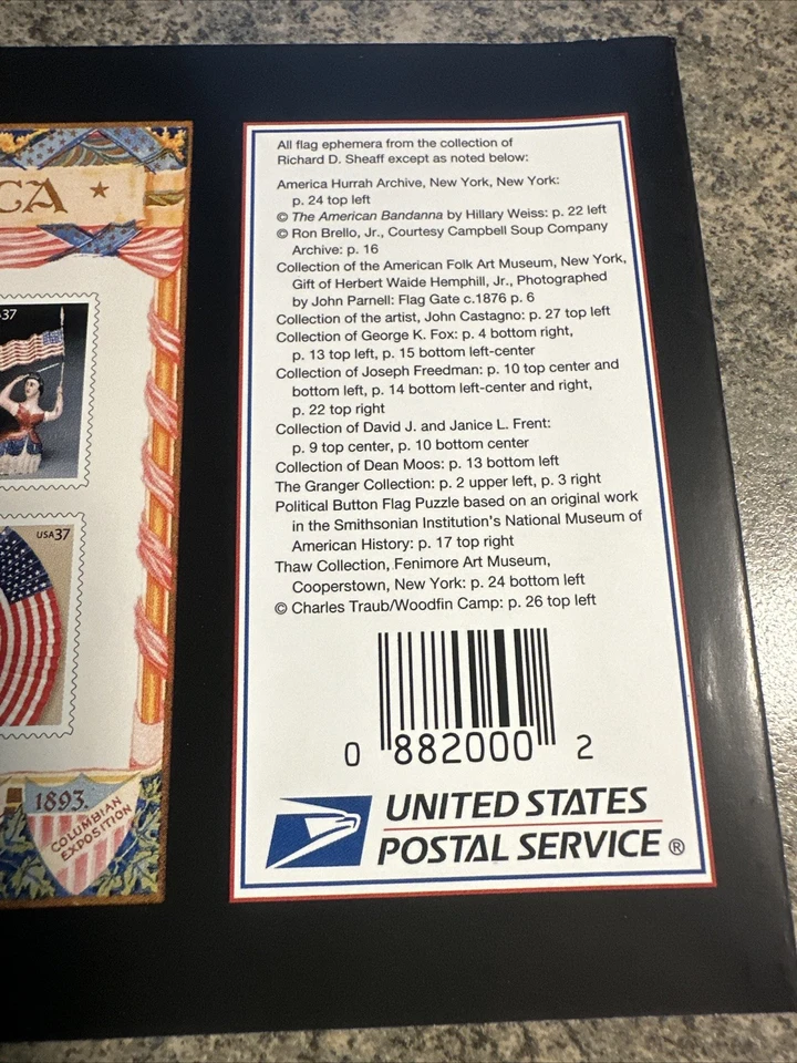Scott #3776-3780 Old Glory Prestige Booklet of 20 37c  Stamps FV is $7.40 - Image 3 of 4