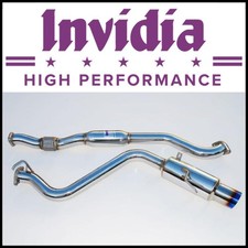 Invidia N1 Titanium Tip Cat-back Exhaust System Fits 2008-2014 Subaru Wrx Sedan