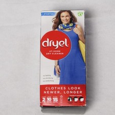 Dryel At-Home Dry Cleaner 2-Load Starter Kit CR Brands Breezy Clean 2014 w/ Bag
