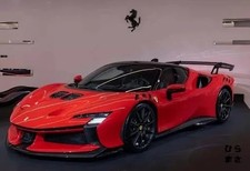 1/18 Ferrari SF90 XX Stradale Red Corsa 322 Black Diecast No Case