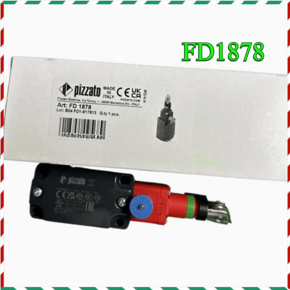 1PCS  PIZZATO FD1878 New for Rope safety switch with reset for emergency stop