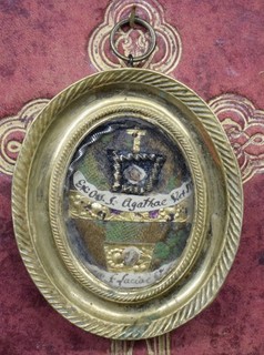 relic reliquary relic reliquary reliquary S.AGATA V.M. S.LUCIA V.M. 1800
