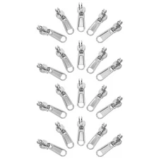 20 Pcs Detachable Zipper Pull Repair Backpack Replacement Clothing