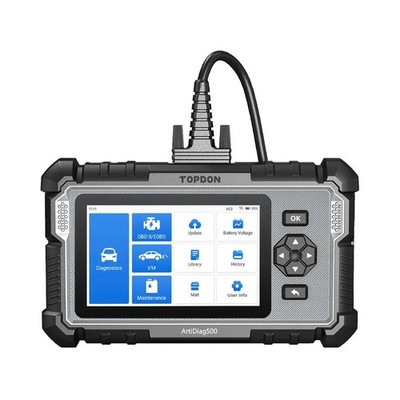 TOPDON ArtiDiag500 OBD2 Scanner ABS SRS Auto Diagnosegerät Codeleser UK
