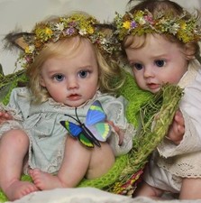 Muñeca Mini Inacabada Bebé Renacido Muñeca Kit 12 pulgadas Hada Piezas Sin Pintar Hágalo Usted Mismo Nuevo