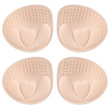 Apausvcm 2 Pairs Bra Pad Inserts, 4cm Thick Breast Enhancers One Size, Skin
