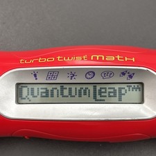 Turbo Twist Math Leap Frog Quantum Leap Learning Hand Held Math Working