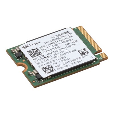 SKHynix 512GB PCIe 3.0 x4 NVMe M.2 2230 SSD HFM512GDGTNI 0TG8T0 BC511 Dell OEM S