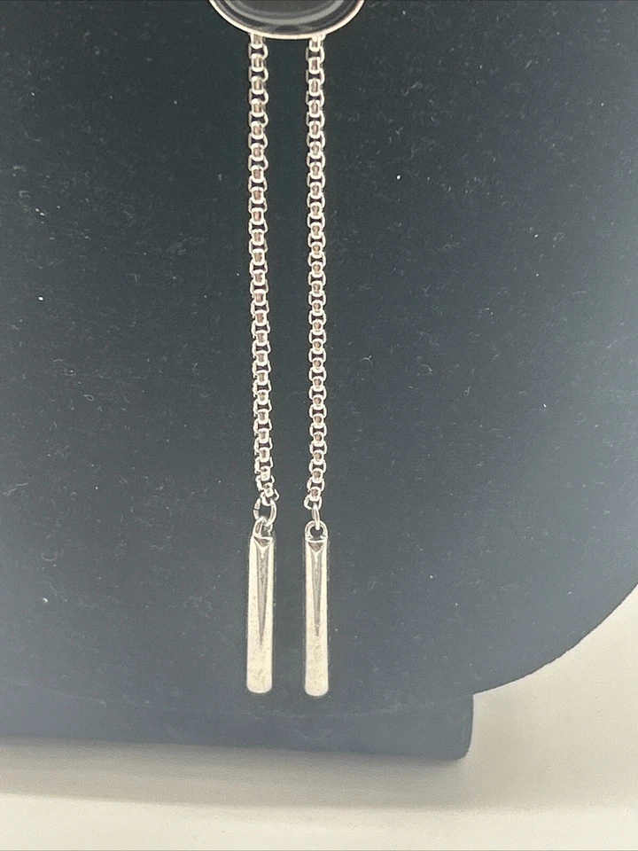 Collar Susan Graver Piedra y Cristal Gota Piedra Roja Plata Foto 3 de 4