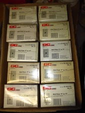 GC ELECTRONICS 32-3062-BU WALL PLATE "F" TO "F" Lot of 100 Ivory.