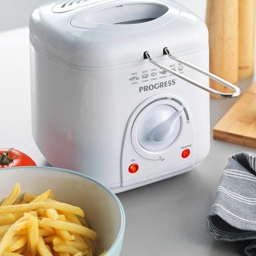 EK2969P Electric 1L Mini Deep Fat Fryer - Removable Cooking Basket, Easy Clean, - Picture 4 of 4