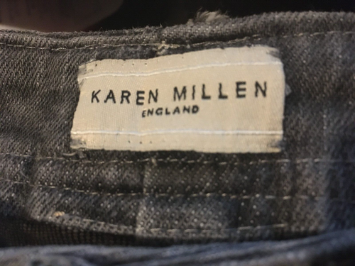 Karen Millen Jeans:Waist is 32":Light Grey mix with fading:VGC: ON SALE OFFER !! - Picture 5 of 5