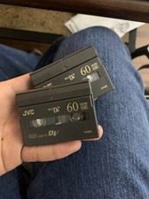 JVC Mini DV Tapes DVC 60 Min 3 Qty untested