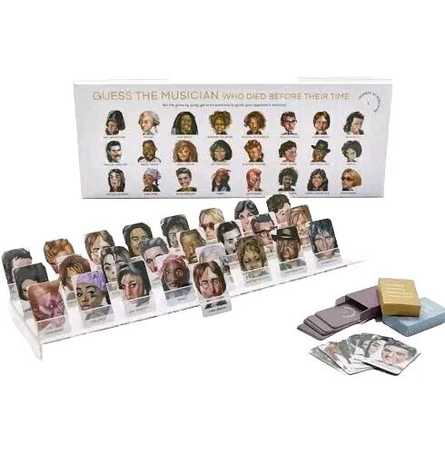 Guess The Musician Who Died Before Their Time Adult Guess  Complete GC